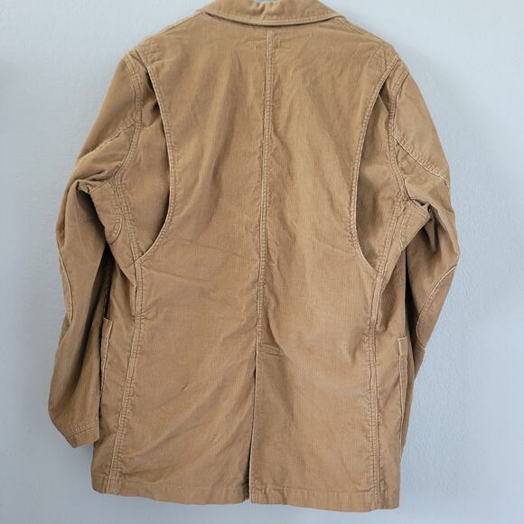Duluth Trading Jacket Mens M Corduroy Chore Blazer Hunting Elbow Patch Heritage - Picture 6 of 10